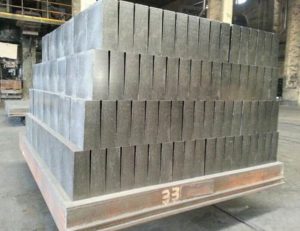 Non-burning Al-Mg brick and Al-Mg carbon brick in the application of ladle lining