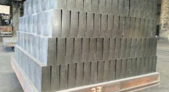 Non-burning Al-Mg brick and Al-Mg carbon brick in the application of ladle lining