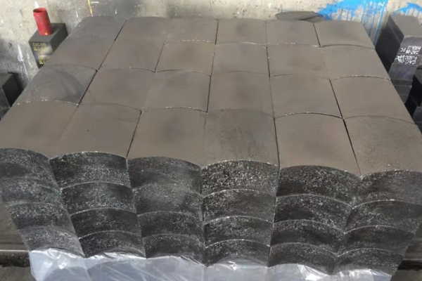 Arched magnesium bricks supply 