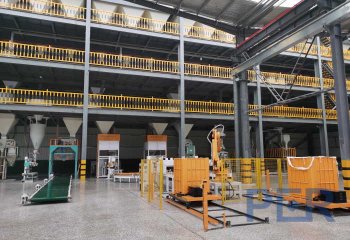 Refractory castables production line